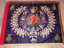 The Royal Scots 1st Battalion Regimental colours flag