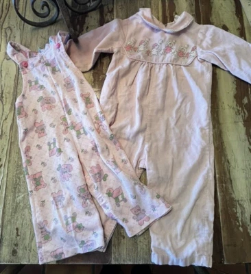 Mamelucos vintage de pana de peluche Paddington de 24 meses para bebé niña Eden & Carter's Foto 1 de 4