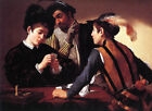 Cardsharps by Caravaggio, Hand Painted Oil Painting Art Reproduction, 34
