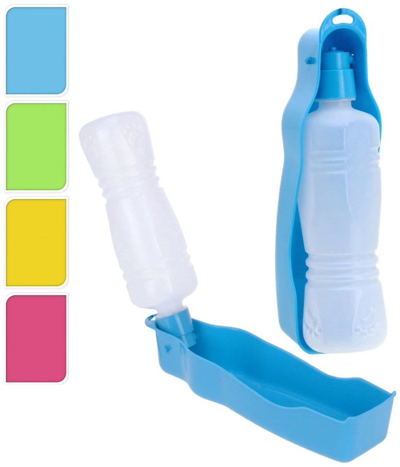 Hunde Trinkflasche Hundetrinkflasche 450ml Reisetrinkflasche für unterwegs - Bild 1 von 1