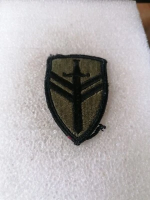 Patch armée us 2nd SUPPORT COMMAND KAKI original   - Photo 1/3