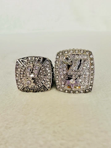 2 PCS San Antonio Spurs World Championship  Ring, 🇺🇸 SHIP 2007/14 Cover