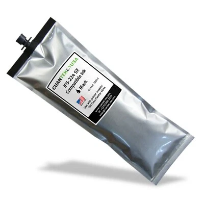 OKI ColorPainter E64s compatible SX 500ml BLACK Ink bag IP5-224 - MADE IN USA - Image 1 of 2