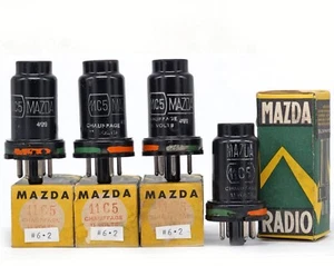 MATCH QUAD 11C5 MAZDA NOS FRANCE Válvula Tubo Valvola Lámpara Valvula ഀ 真空管 电子管 - Imagen 1 de 2