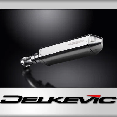 BMW R Nine T 2014-19 Delkevic Slip On 13" Tri-Oval Kit de silenciador de escape de acero inoxidable Foto 1 de 4