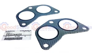 GENUINE Subaru Forester Impreza EJ20 EJ25 Exhaust Manifold Gasket Set of 2 - Picture 1 of 6