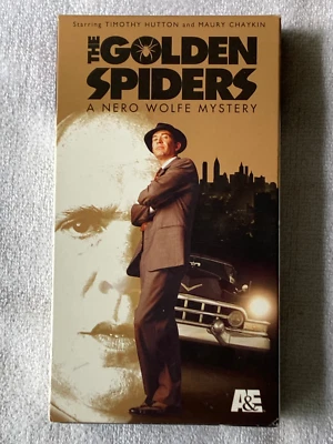 The Golden Spiders: A Nero Wolfe Mystery VHS VF+ 2000 A&E Movie Foto 1 de 3