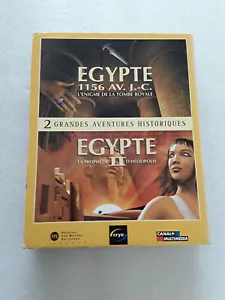 JEU PC - Egypte 1 et Egypte 2 Big Box - Foto 1 di 2