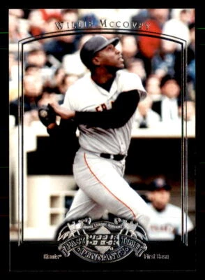2005 UD Past Time Pennants  #88 Willie McCovey San Francisco Giants - Image 1 of 2