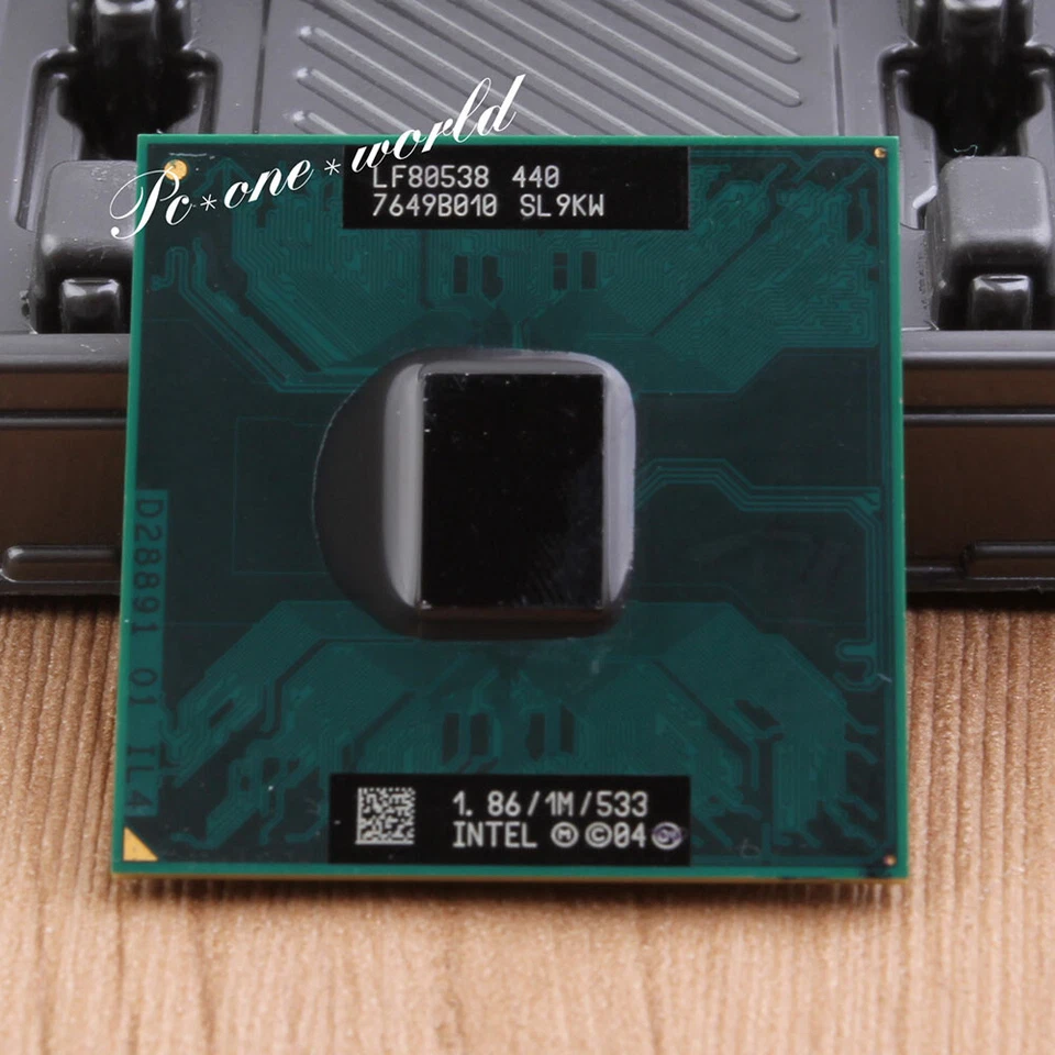 100% OK SL9KW For Intel Celeron M 440 1.86GHz Processor Socket M CPU 533 MHz - image 1 of 1