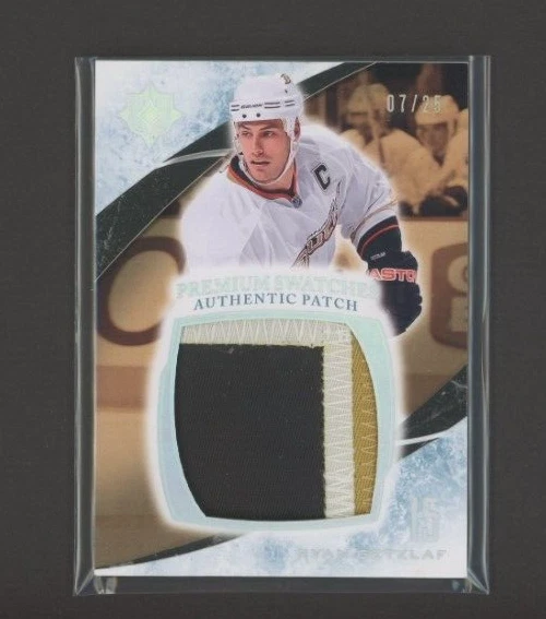2010-11 Ultimate Collection Premium Patches #PRG Ryan Getzlaf 07/25 - Image 1 of 1