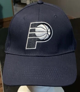 Indiana Pacers Strap Back Hat Navy - Picture 1 of 3