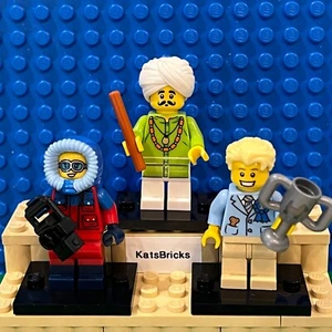 Lego Serie 16 Hundeausstellung Tierfotograf + 13 Schlange Charmer CMF Minifiguren Lot - Bild 1 von 9