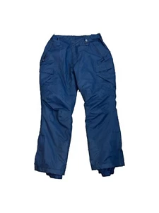 Free Soldier Waterproof Ski Insulated Pants SIze XL Inseam 32" Navy Blue Cargo - Picture 1 of 10