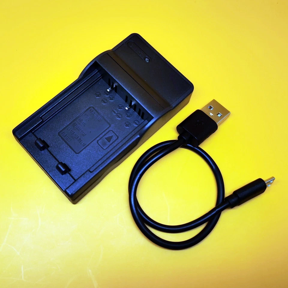 USB Battery Charger For Pentax Optio WG-1 WG-2 WG-3 WG-4 WG-5 WG-10 WG-20 NEW - Image 1 of 4