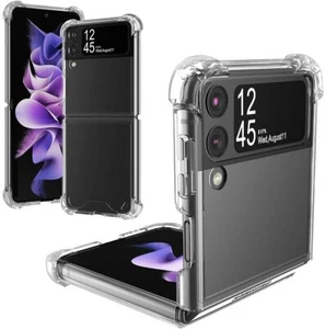 For Samsung Galaxy Z Flip 3 5G Slim Bumper Clear Shockproof Phone Case Cover - Picture 1 of 7