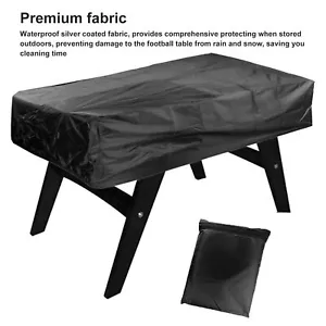 Housse De Table De Baby-foot 210D Oxford Cloth Silver Coating Waterproof Dust - Photo 1/12