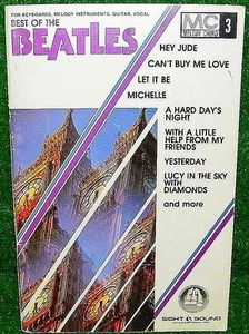 Best Of the Beatles Keyboard Vocal Melody Music Book 10 Hit Songs - Picture 1 of 3