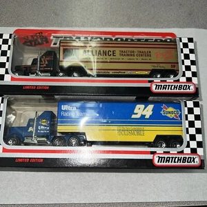 Matchbox 1990/1992 Super Star Transporters (2) Oldsmobile Adds New In Boxes BB11 - Picture 1 of 12