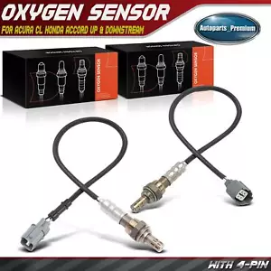 2x O2 Oxygen Sensors for Acura CL 97-99 Honda Accord 95-99 Upstream & Downstream - Picture 1 of 11