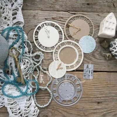 Sch?ne Uhr Designs leicht gemacht mit dieser Metall Stanzschablone - Bild 1 von 4