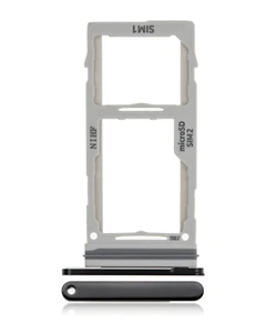Dual Sim Karten Tray kompatibel für Samsung Galaxy Note 20 Ultra 5G (Mystic Black) - Bild 1 von 2