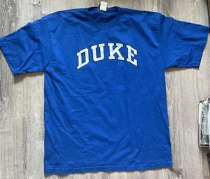 Vintage Duke University T Shirt XXL Mens Blue Jan Sport College Basketball USA - Picture 1 of 6