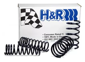 H&R SPORT SPRINGS 2004-2007 CADILLAC CTSV 5.7L 6.0L V8 LOWERING DROP 1.2" F 1" R - Picture 1 of 1