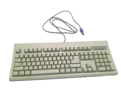 Keyboard Key Tronic Model KT800PS2US-C Wired Keyboard - Image 1 of 3