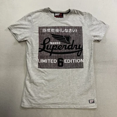 Camiseta SUPERDRY Premium Limited Icarus para hombre talla mediana gris manga corta Foto 1 de 4
