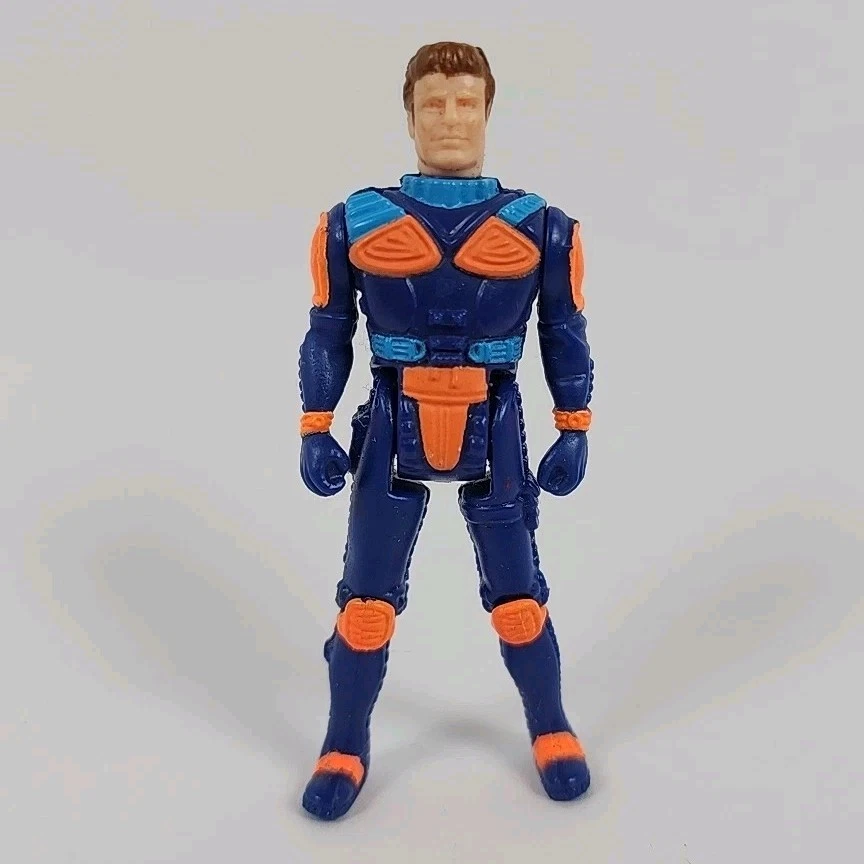 M.A.S.K. Figura de acción Calhoun Burns (sin máscara) 1986 Kenner Raven Driver Foto 1 de 4