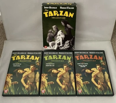 The Tarzan Collection: Starring Johnny Weissmuller DVD Boxset - 6 Films Region 2 - Image 1 of 4