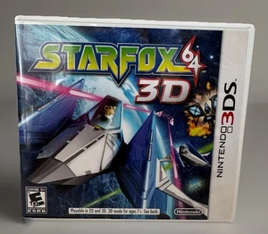 Starfox 64 3D Nintendo 3DS Funda Y Manual SIN JUEGO - Imagen 1 de 3