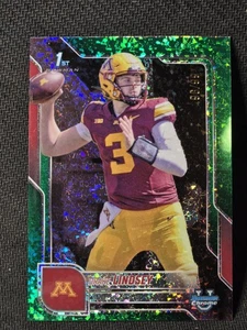 2025 Bowman University Chrome #96 Drake Lindsey 1st Green Mini-Diamond /99 RC - Picture 1 of 3