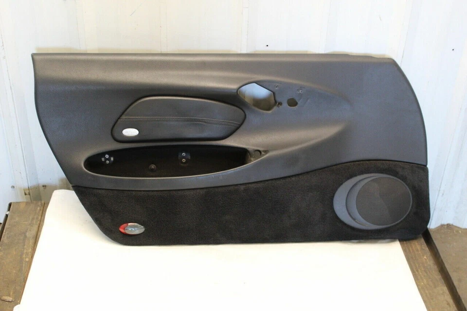 1999-2004 Porsche Boxster 986 Left  Door Panel Leatherette Black OEM Used - Изображение 1 из 4