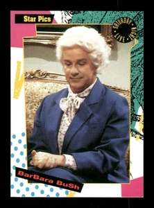 1992 Star Pics SNL #81 Barbara Bush Phil Hartman BXCP56 - Picture 1 of 2