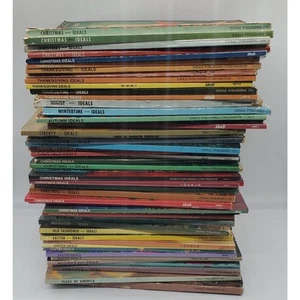 VINTAGE IDEALS MOSTLY PAPERBACK BOOK LOT (53) CHRISTMAS THANKSGIVING EASTER - Imagen 1 de 3