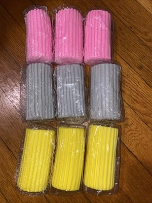 ¡Esponjas PVA multicolor gris, rosa y amarillo! 9 packs - Imagen 1 de 4