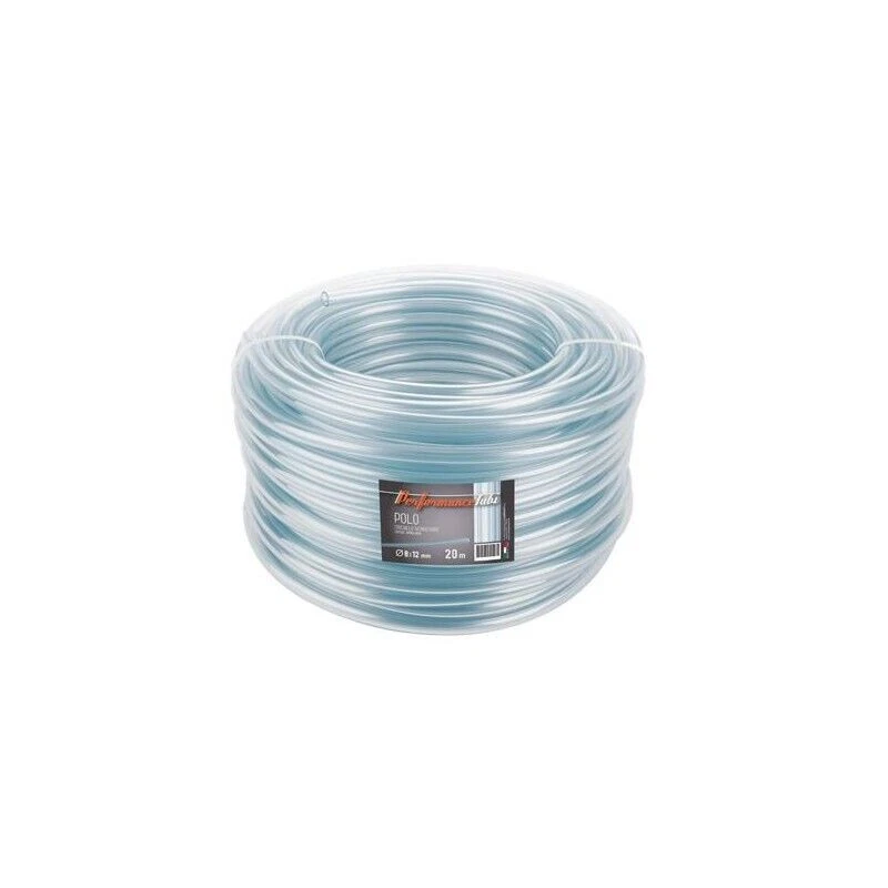 TUBO CRISTALLO ADATTO PER ALIMENTI IN ROTOLO DA 20 MT Ø 8 X 12 MM - Immagine 1 di 1
