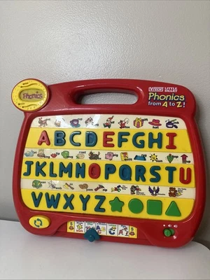 VTech Little Smart Phonics From A To Z Learning Tablet Toy WORKS Vintage - Image 1 of 3