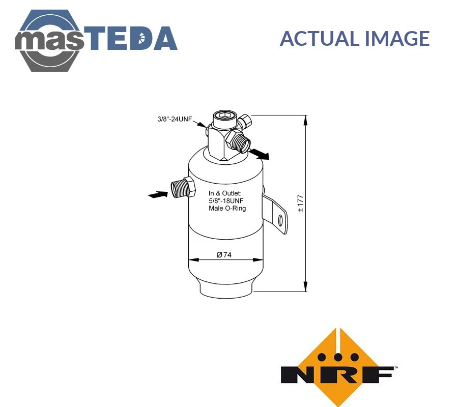33170 A/C AIR CONDITIONING DRYER NRF FOR MERCEDES-BENZ SLK 2L,2.3L,3.2L - Image 1 of 4