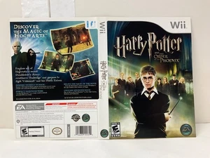 *Nur Hülle Artwork* Nintendo Wii *Harry Potter und der Orden des Phönix* OEM - Bild 1 von 2