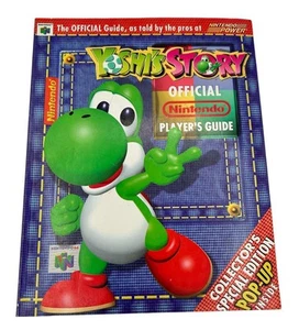 Nintendo N64 Yoshi's Story Official Strategy Players Guide w/ Pop-Up Poster 1998 - Picture 1 of 9