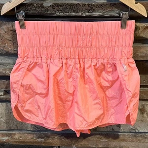 FP Movement Way Home Pink High Waist Active Shorts Free People - Picture 1 of 9