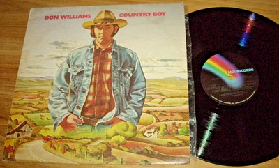 DON WILLIAMS *OZ 1st Press 12'' LP ' COUNTRY BOY ' 1977 VGC+ - Image 1 of 2