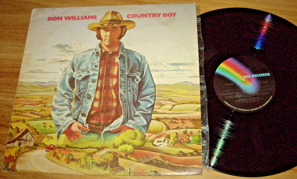 DON WILLIAMS *OZ 1st Press 12'' LP ' COUNTRY BOY ' 1977 VGC+ - image 1 of 2
