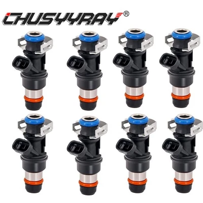 Inyectores de combustible de actualización de 8 piezas para Chevrolet Silverado 1500 HD V8 6,0 2001-2003 Foto 1 de 4