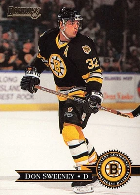 Don Sweeney 1995-96 Donruss #101 Boston Bruins Hockey - Image 1 of 2