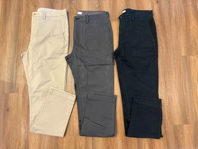 Men’s Chino Pants, Lot Of 3, Size 32/32, Khakis, Cotton Pants - Image 1 of 4