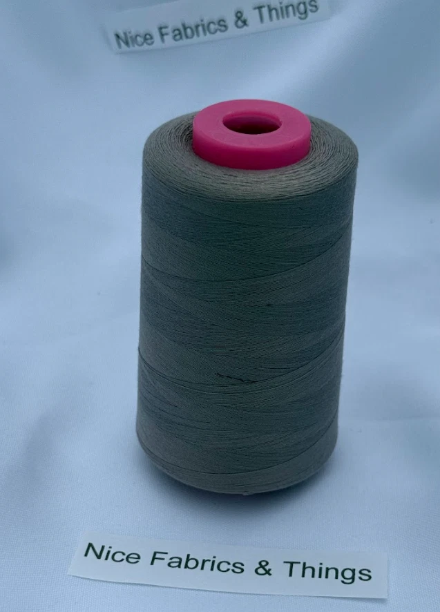50 Spools -Gray AX689 Multi Purpose Sewing Thread - Image 1 of 3